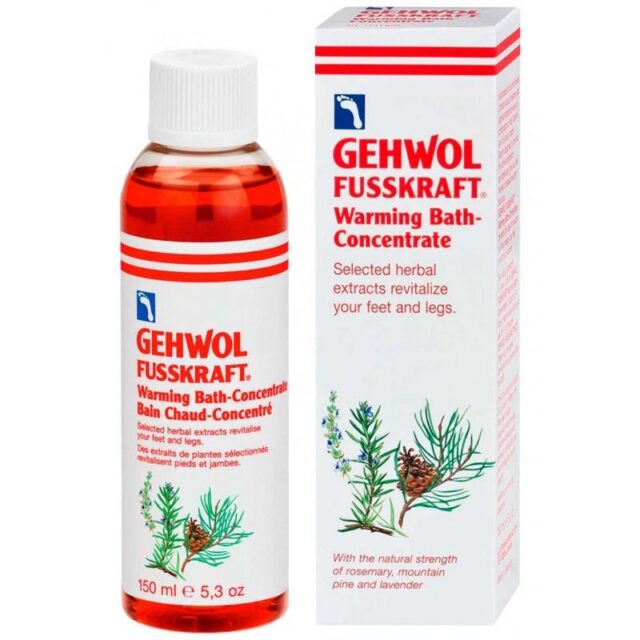 GEHWOL FUSSKRAFT WARMEBAD СОГРЕВАЮЩАЯ ВАННА – ПРОТИВОПРОСТУДНЫЙ ЭФФЕКТ 150 ml