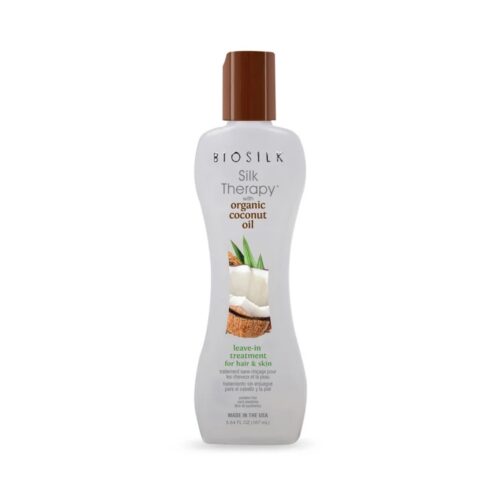 BioSilk Несмываемое средство с органическим кокосовым маслом Silk Therapy