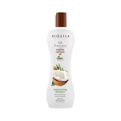 BioSilk Шампунь для волос Organic Coconut Oil Moisturizing
