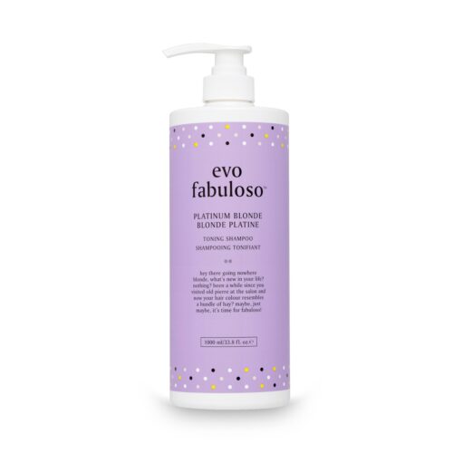 Evo Fabuloso Интенсивный тонирующий шампунь-уход Платинум Блонд Platinum Blonde Toning Shampoo