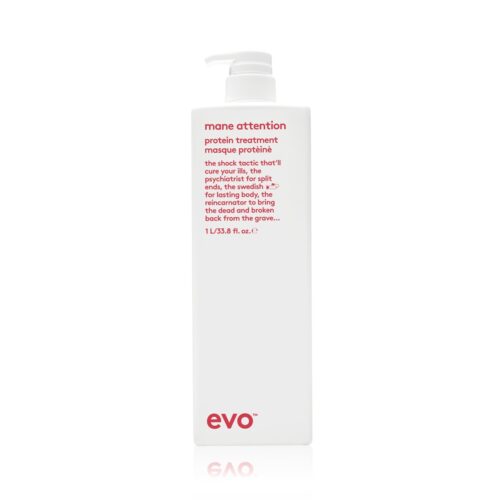 Evo Укрепляющий протеиновый уход для волос [рецепт для гривы] Mane Attention Protein Treatment