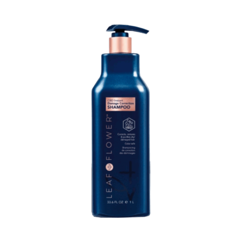 Leaf&Flower Шампунь для мгновенного восстановления поврежденных волос CBD Instant Damage Correction Shampoo