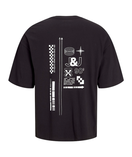 Camiseta Cuello Redondo Jack & Jones  Ajuste Relajado Primavera/Verano 2025