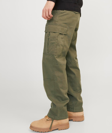 Pantalones Cargo Corte Loose