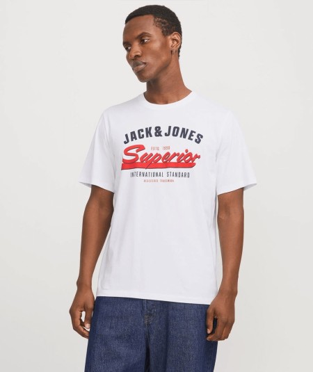 Camiseta transpirable y ligera, perfecta para el uso diario color blanca