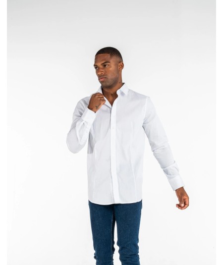 CAMISA BÁSICA VESTIR CUELLO CAMISERO ROY TIGER