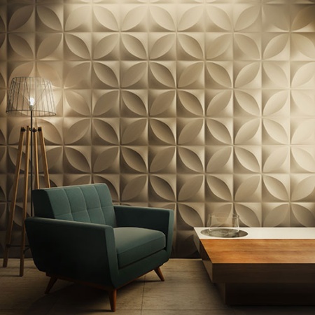 3D стеновые панели DECO LINE MODERN гипсовая панель M-21