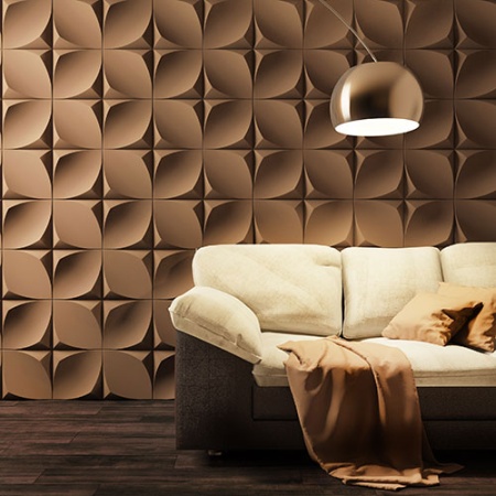 3D стеновые панели DECO LINE MODERN гипсовая панель M-22