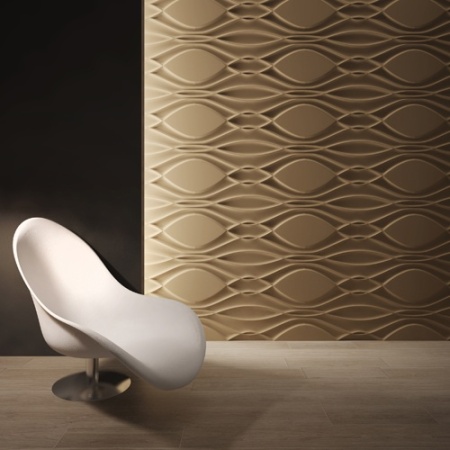 3D стеновые панели DECO LINE MODERN гипсовая панель M-04