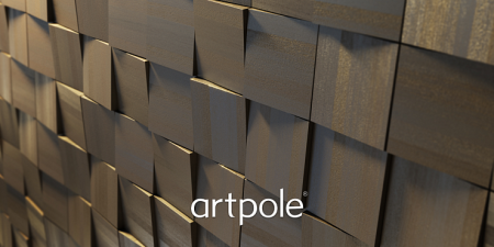 3D стеновые панели ARTPOLE Гипсовые KVADRO platinum