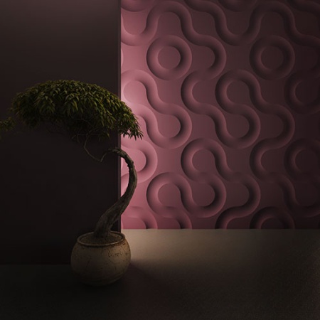 3D стеновые панели DECO LINE MODERN гипсовая панель M-25