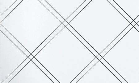 Cамоклеющиеся cтеновые панели SIBU Multistyle | MSC RHOMBUS Silver 30/3×30/3 flex. Classic