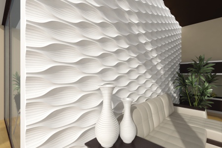 3D стеновые панели ARTPOLE Гипсовые BLADE