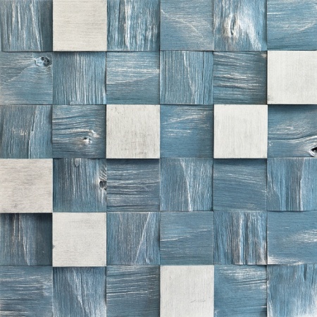 3D стеновые панели из березы TESSWOOD DECOR XL Джинс