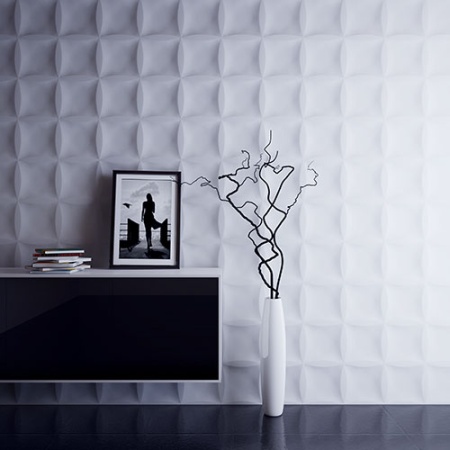 3D стеновые панели DECO LINE MODERN гипсовая панель M-23