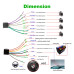 Q3160 7 inch Car Touch Capacitive Screen MP5 Player Support FM fit Toyota Corolla