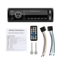 A2818 Car Bluetooth Speakerphone Car MP3 Player Function Touch D
