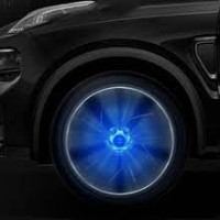 Toyota Wheel Cap hub with LED running blue light