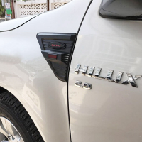 Toyota Hilux Side Vent Cover (Mate black) 