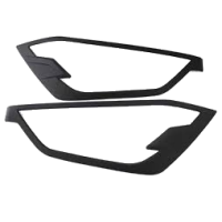 Isuzu D-Max HeadLight Covers (Black)_ 2020+