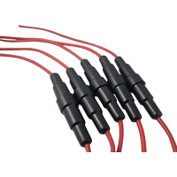 Wired Fuse Holder Fuse Holder Glass Holder Size: 5x20mm
