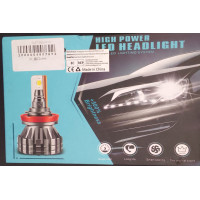 2PCs H4 Car HeadLight Bulbs 12V/70W/15600LM/6500K