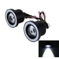 2 PCS 3.5 inch 10W 900 LM 6000K LED Fog Angel Eyes