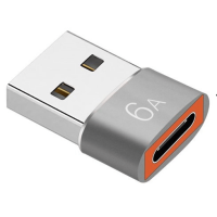 HOWJIM HJ003 Type-C To USB3.0 Adapter Support Charging & Data Cable Transfer(Sliver)