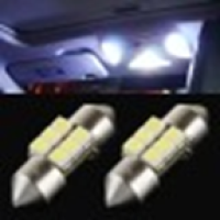 27mm 6 LED Car Reading Light Bulb (White Light) DC12_24V