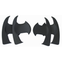 Toyota Vigo Insert Door Bowl covers (Black) 2012_15 model
