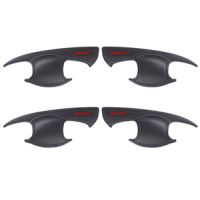 Toyota GD6 Insert door bowl covers (Black) Revo logo
