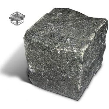 Гранитная брусчатка колотая Габбро