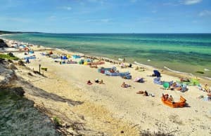 Plaża w Orzechowie