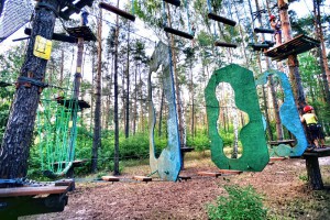 ŚLESIN - Park Linowy Leśny Raj