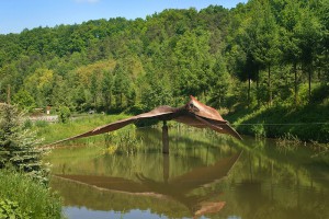 Pterodaktyl w dinoparku