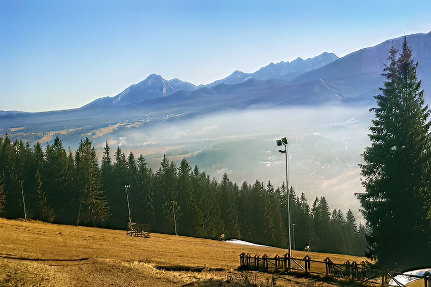 Tatry widziane z Gubałówki
