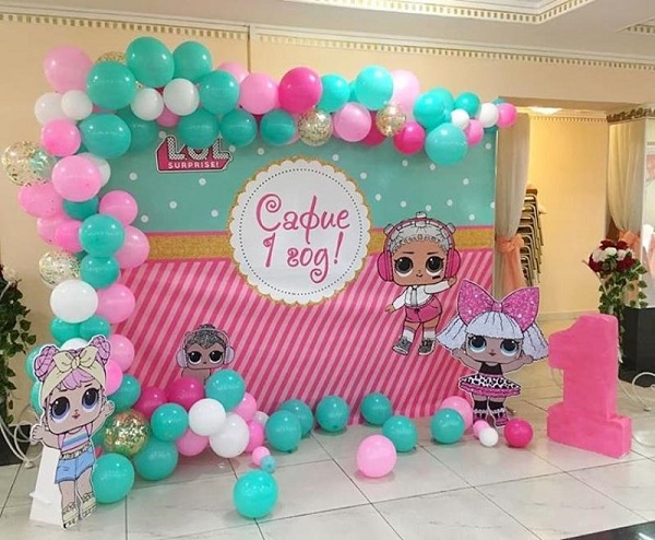 фотозона в стиле куклы лqл