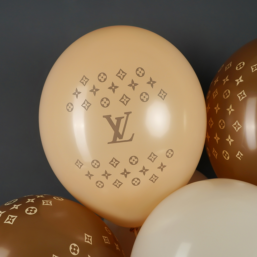 шары lv латексные с гелием