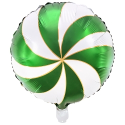  Круг Леденец Green/White 45 см. КНР