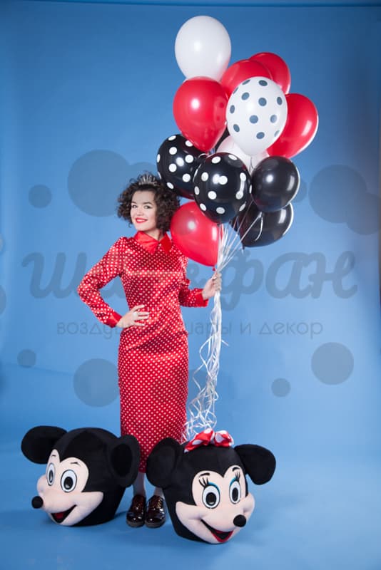 облако шаров микки маус