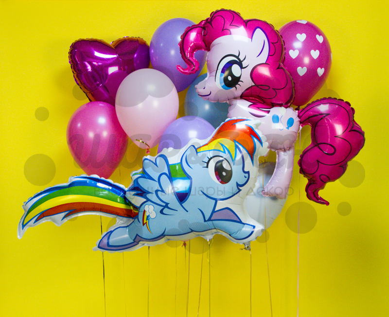 букет из шаров my little pony