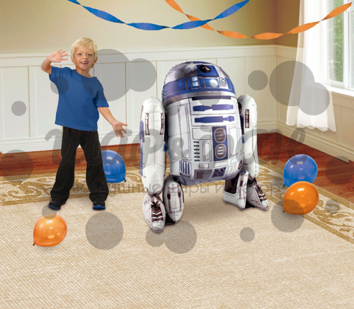 ходячий шар робот r2-d2 из звездных войн