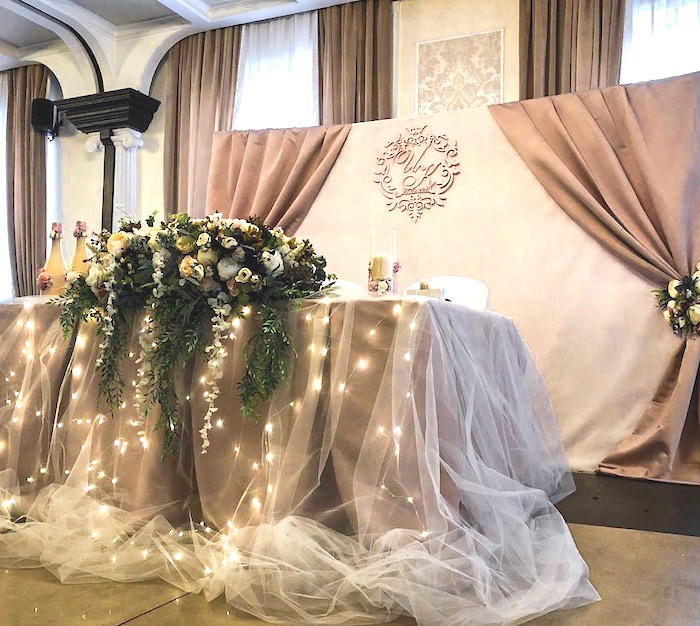 классический президиум с мерцанием