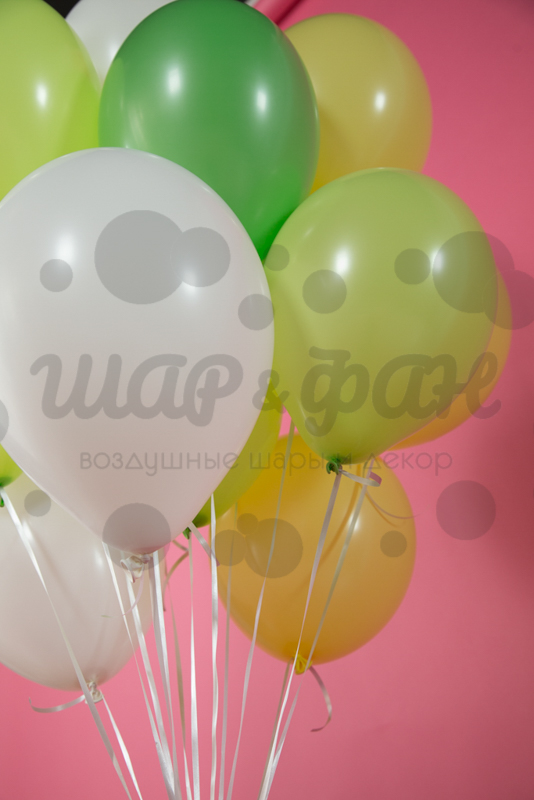 облако шаров цитрус