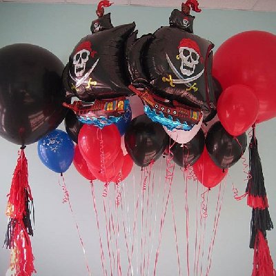 Фольгированная фигура Пиратский корабль