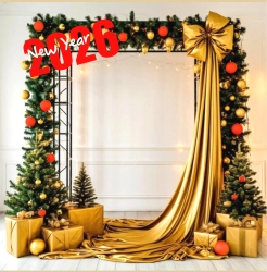 Новогодняя фотозона-арка