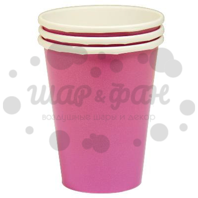 Стакан Bright Pink 8шт