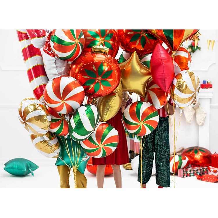  круг леденец red/green/white 45 см. кнр