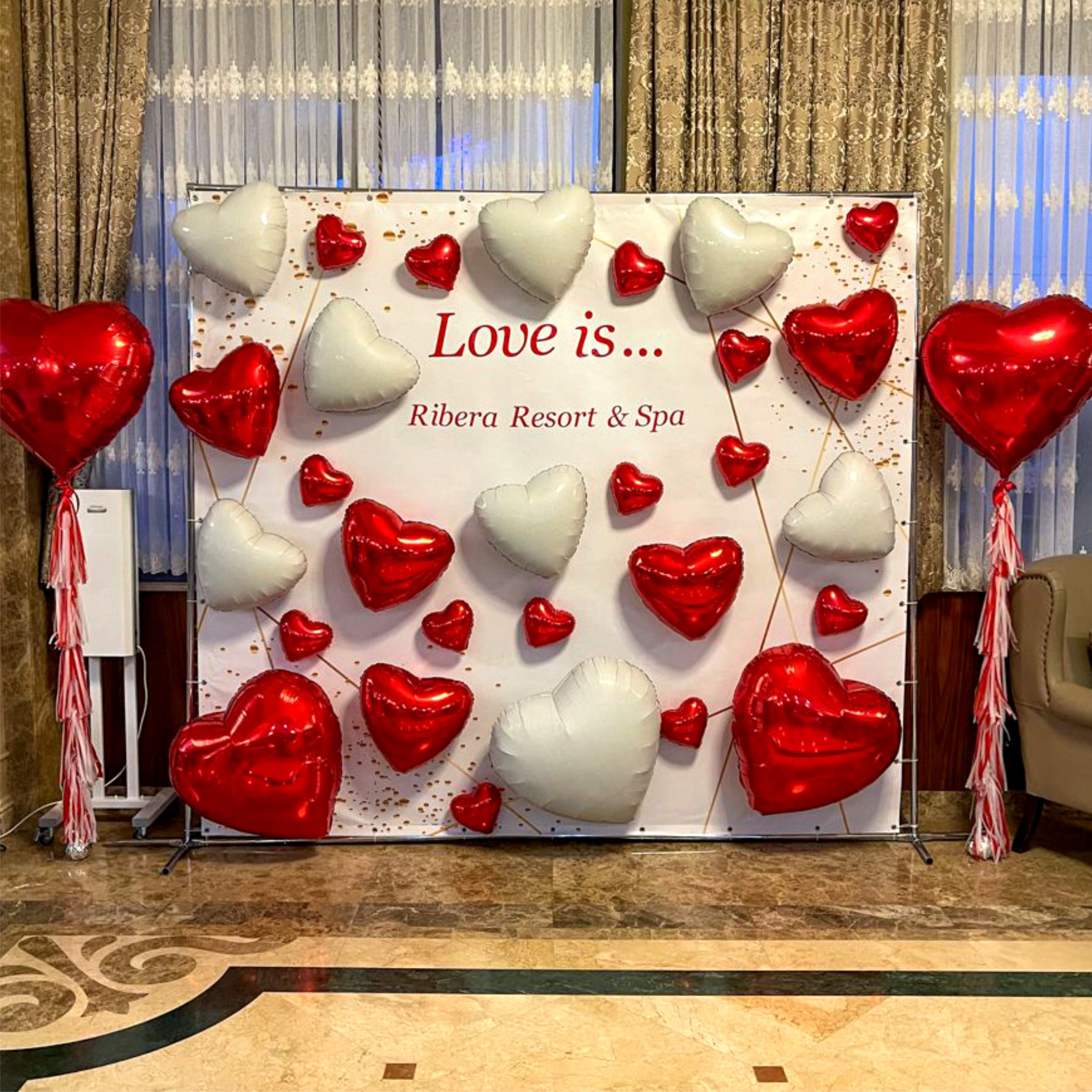 фотозона "о любви"