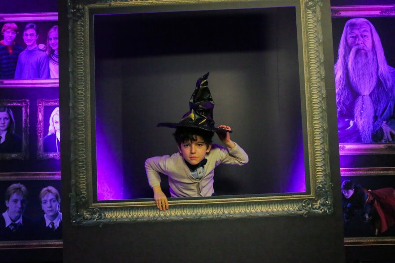 фотозона в стиле гарри поттер (живая картина)